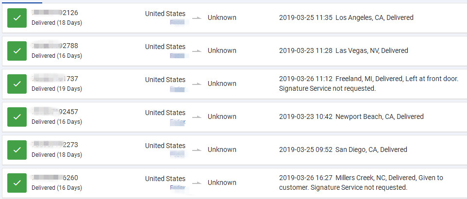 Последний номер таможенного оформления в США за март